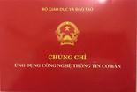 Chứng chỉ tin học theo thông tư 03 thi công chức
