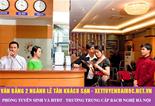 Xét tuyển học bạ: Văn bằng 2 ngành Lễ tân Khách sạn