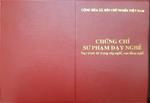 Chứng chỉ sư phạm dạy nghề - Cao đẳng Cơ điện Hà Nội