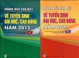 Những điều cần biết về tuyển sinh đại học, cao đẳng năm 2015