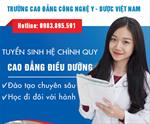 Cao đẳng Điều dưỡng học tại Hà Đông - Chỉ cần tốt nghiệp THPT