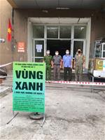 Người dân CT6A  phường Kiến Hưng đồng lòng thiết lập "Vùng xanh" vùng không có dịch