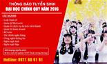 Phương thức xét tuyển vào Đại học Công nghệ và Quản lý Hữu Nghị