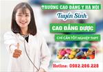 Xét học bạ THPT vào Trường Cao đẳng Y Hà Nội