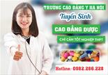Xét học bạ THPT vào Trường Cao đẳng Y Hà Nội