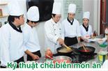 Chứng chỉ kỹ thuật chế biến món ăn