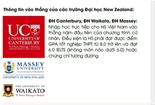 Học sinh Việt Nam được tuyển thẳng vào đại học công lập của New Zealand