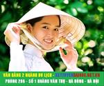 Xét tuyển học bạ: Văn bằng 2 ngành Du lịch