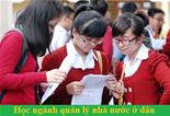 Học ngành quản lý nhà nước ở đâu?