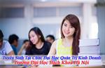 Tuyển Sinh Tại chức Đại học Quản Trị Kinh Doanh - ĐH Bách Khoa