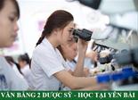 [Degree 2 pharmacists]: Văn bằng 2 dược học tại Yên Bái